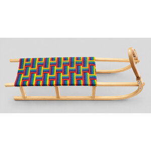KK07 Drevené sánky tradíčné 122cm 